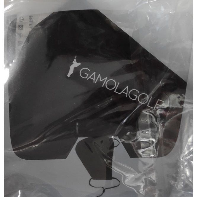 Gamola Golf Black 3-Ply Face Mask - Gamola Logo