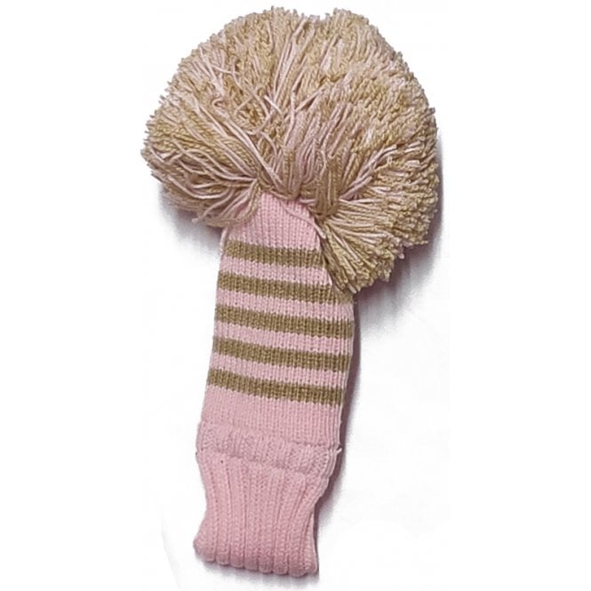 Gamola Golf Classic Pom Fairway No 5 H/cover Pink/Gold