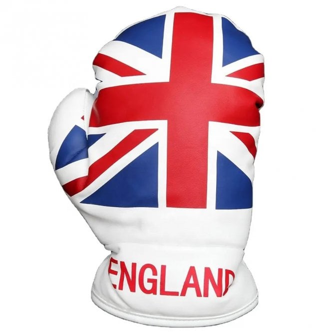 Gamola Golf Novelty Boxing Glove Plush Golf Headcover - England Flag