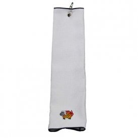 Sheep On Fire Microfibre Tri-Fold Towel - White