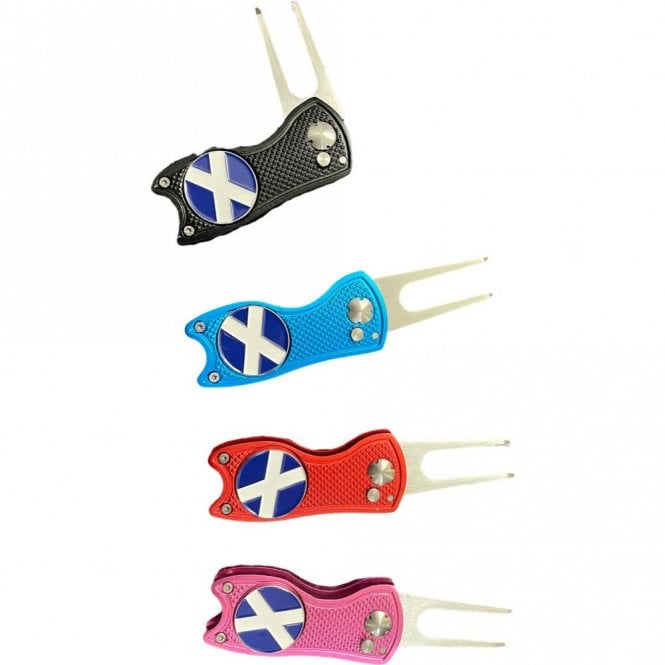 Gamola Golf Snap Pitch Repair - Scotland Removable Ball Marker