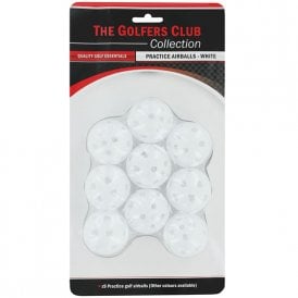 GOLFERS CLUB COLLECTION AIRSTREAM WHITE BALL 9 PACK