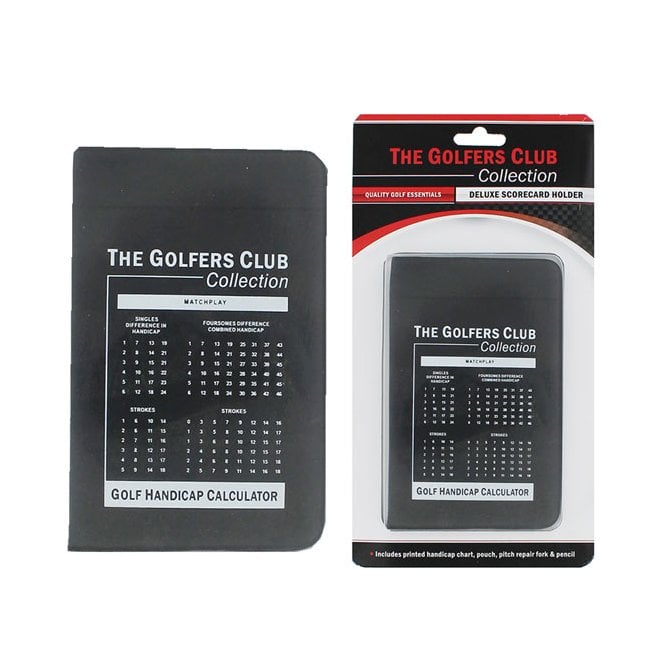 Golfers Club Collection  DELUXE C/H WITH HANDICAP CHART