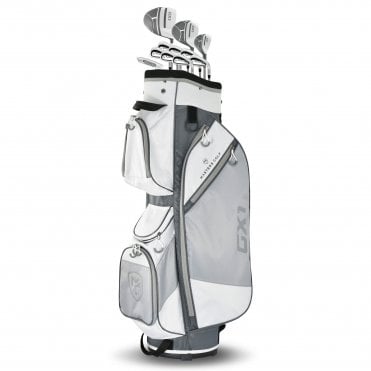 GX1 Ladies Graphite Clubpack Trolley Bag - Grey/White