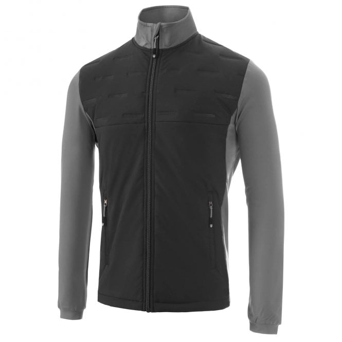 Island Green  Padded Jacket - Black/Charcoal