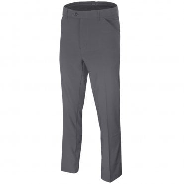 ISLAND GREEN TAPERED STRETCH TROUSER - CHARCOAL