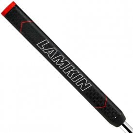 Lamkin Sink Fit Straight Putter Grip - Black/Red