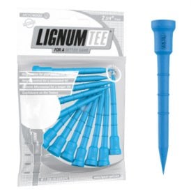 Lignum 2 3/4in Pack 12 Golf Tees - Driving Blue