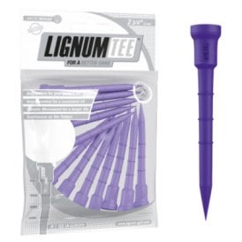 Lignum 2 3/4in Pack 16 Golf Tees - Flying Purple