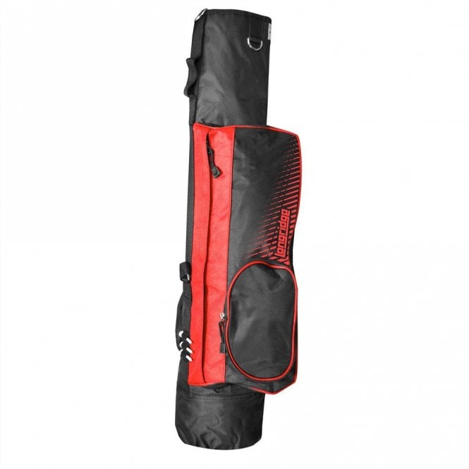 Longridge  5'' PENCIL GOLF BAG - BLACK/RED