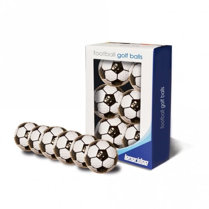 Longridge  Football Golf Balls - 6Pk