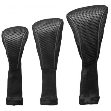 Longridge Longneck Pro HeadCover - 3pk Black