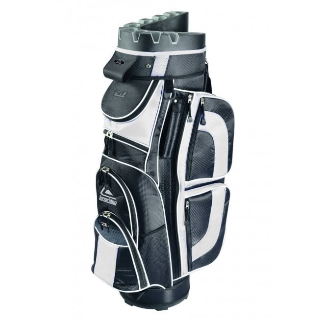 Longridge  Pro Cart Bag - Black/White