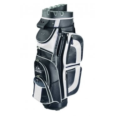 Longridge Pro Cart Bag - Black/White
