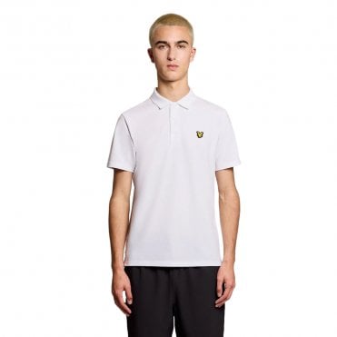 Lyle & Scott Golf Core Polo - White