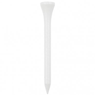 2 3/4 White Bamboo Tees x 1000