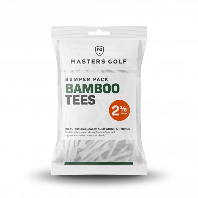 Masters Bamboo Tees 2 1/8 Bumper Bag White Bag 130