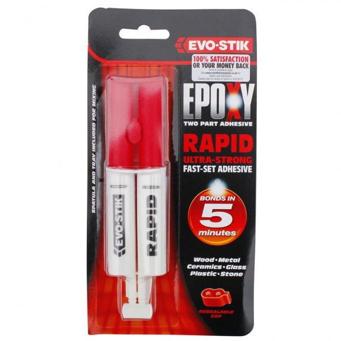 Masters Evo Stik Epoxy Rapid Syringe