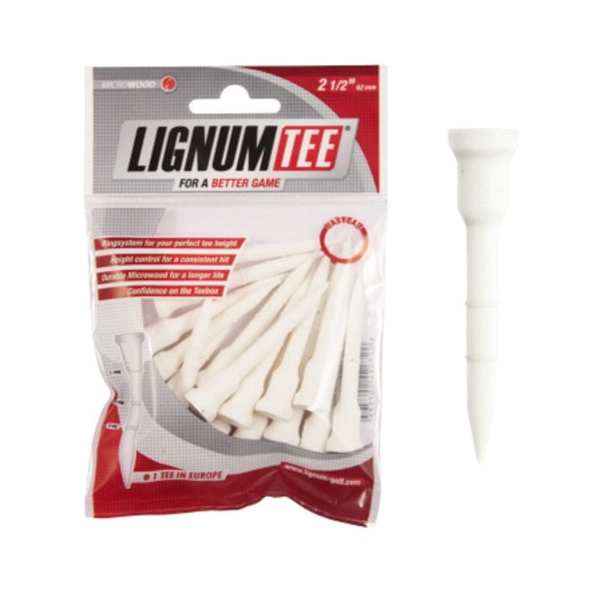Masters Lignum Tee 2 1/2 Pack 16 White