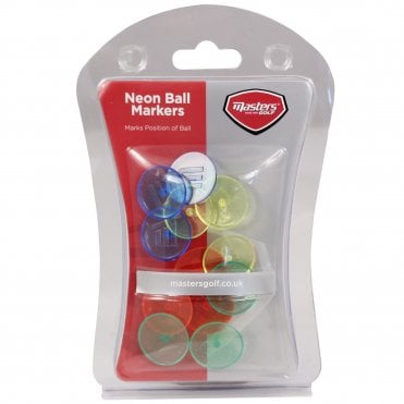 Masters Neon Ball Markers x12