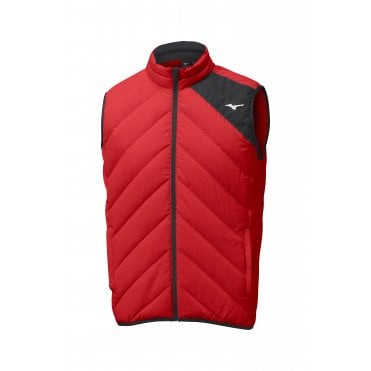 Mizuno Breath Thermo Move Down Gilet Red
