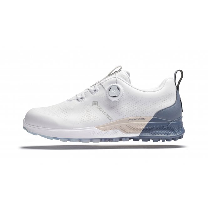Mizuno GENEM WG GTX BOA Golf Shoes - Grey/China Blue