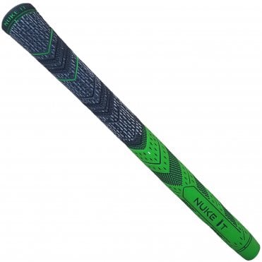 Nuke It Midsize Dual Compound Golf Grip - Green