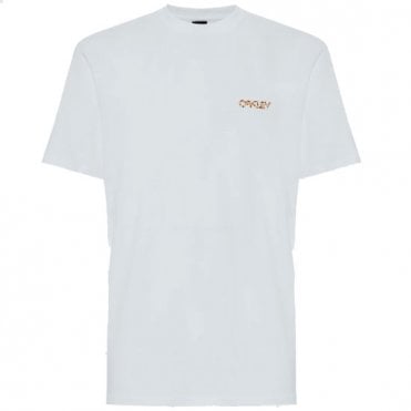 Oakley CAMO PRINT TEE T-SHIRT - White