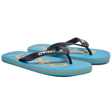 Oakley COLLEGE FLIP FLOP - BRIGHT BLUE/AMBER YELLOW