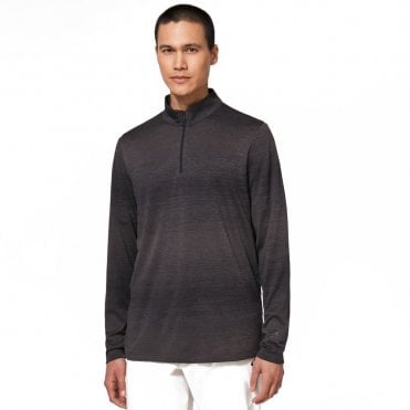 Oakley CONTENDER HALF ZIP - BLACKOUT Heather