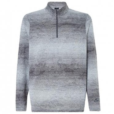 Oakley Contender Half Zip SWEATSHIRT LUNAR ROCK HTHR