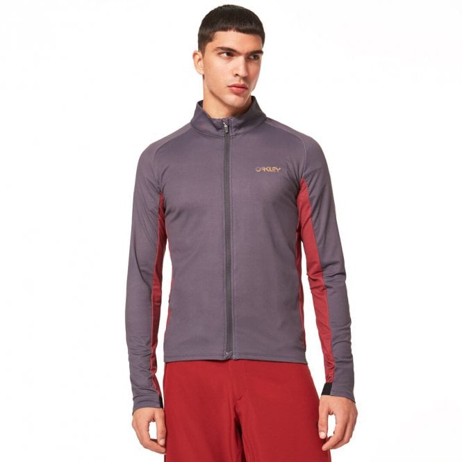 Oakley  ELEMENTS THERMAL JERSEY Cycling - Forged Iron