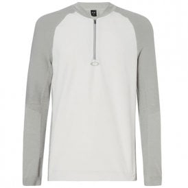 Oakley ENGINEERED 1/4 ZIP SWEATER - Light Grey