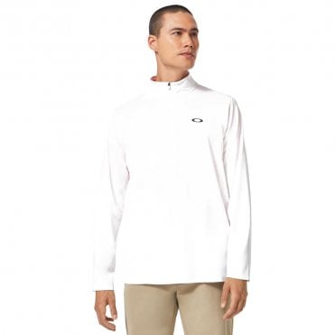 Oakley GRAVITY RANGE 1/4 Zip - WHITE Heather