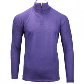 Oakley HALF ZIP GOLF ENGINEERED KNIT - Ensign Blue