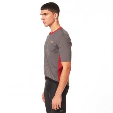 Oakley POINT TO POINT JERSEY T-SHIRT Forged Iron