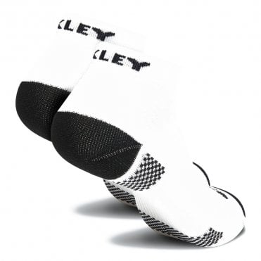 Oakley RIBBED ELLIPSE SHORT SOCKS - White