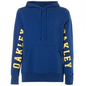 Oakley STREET LOGO HOODED FLEECE - Dark Blue