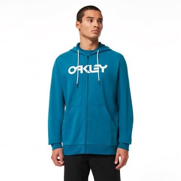 Oakley Teddy Full Zip Hoodie Aurora Blue