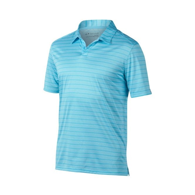 Oakley  TOP STRIPE POLO - Bright Cerulean