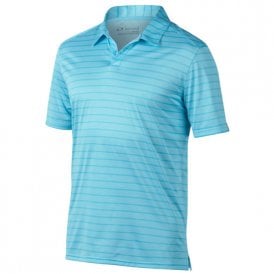 Oakley TOP STRIPE POLO - Bright Cerulean