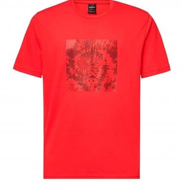 Oakley wanderlust O- BARK  RC TEE T-SHIRT Red Line