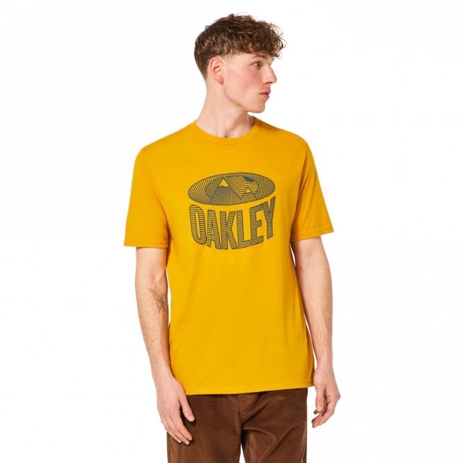 Oakley  WINTER LINES TEE - Amber Yellow