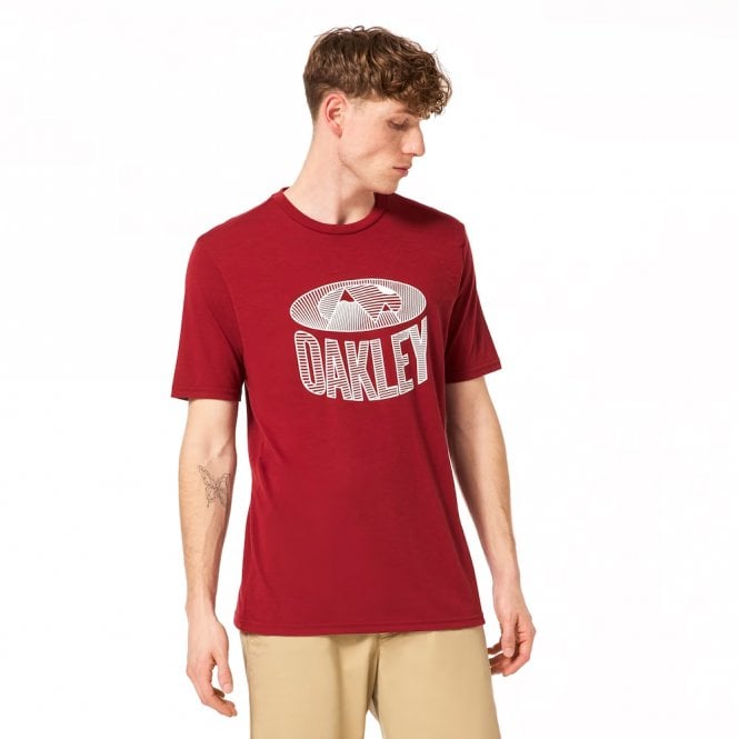 Oakley  WINTER LINES TEE - IRON RED