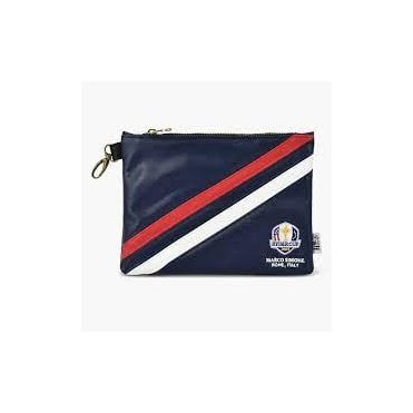 Official Ryder Cup23 Match Track Premium Zip Tote Bag - Navy