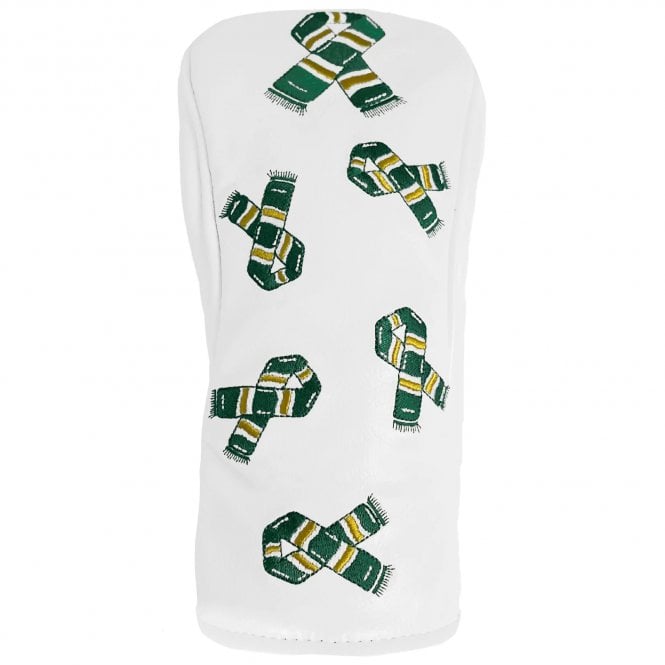 Originals PRG Golf Football Scarf Green/Yellow/White Headcover - Hyrbid