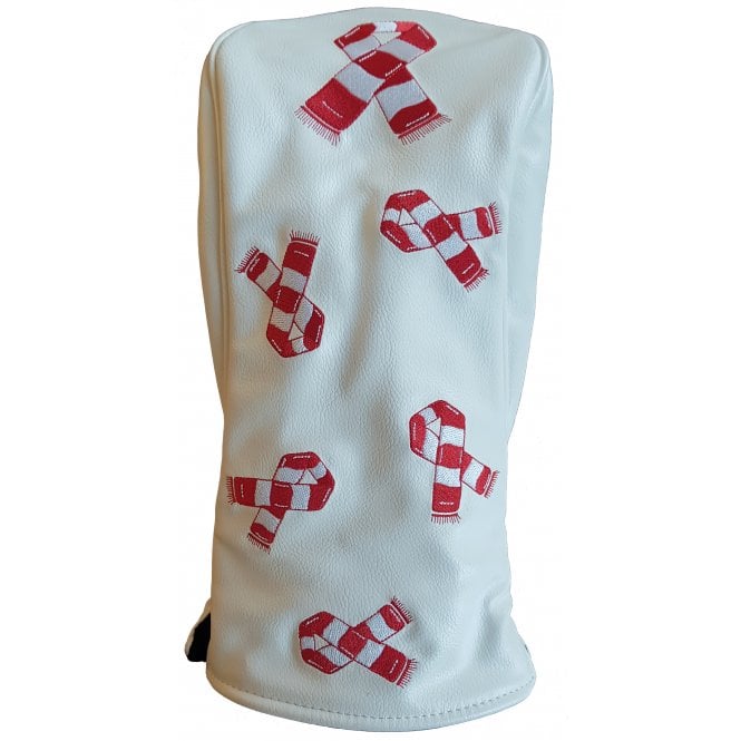 Originals PRG Golf Football Scarf Red/White Headcover - Driver