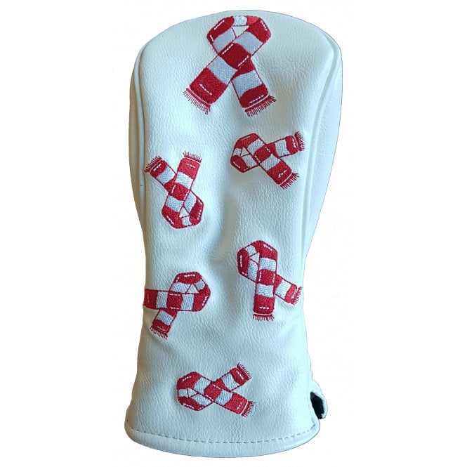 Originals PRG Golf Football Scarf Red/White Headcover - Hyrbid