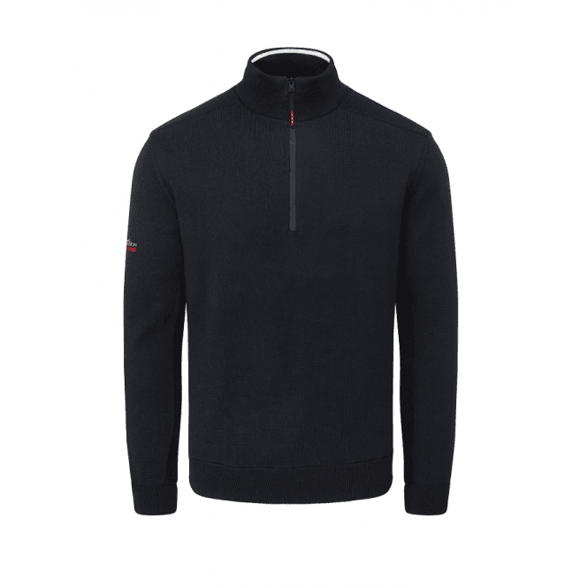 Oscar Jacobson  Rumsey Sweater - Black