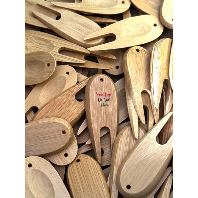 Personalised Individual Bamboo Pitch Repair Tool